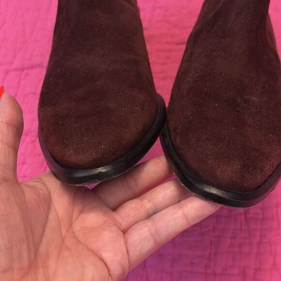 Alexander Wang burgundy suede Kori boots, US8,5 - Picture 8 of 12